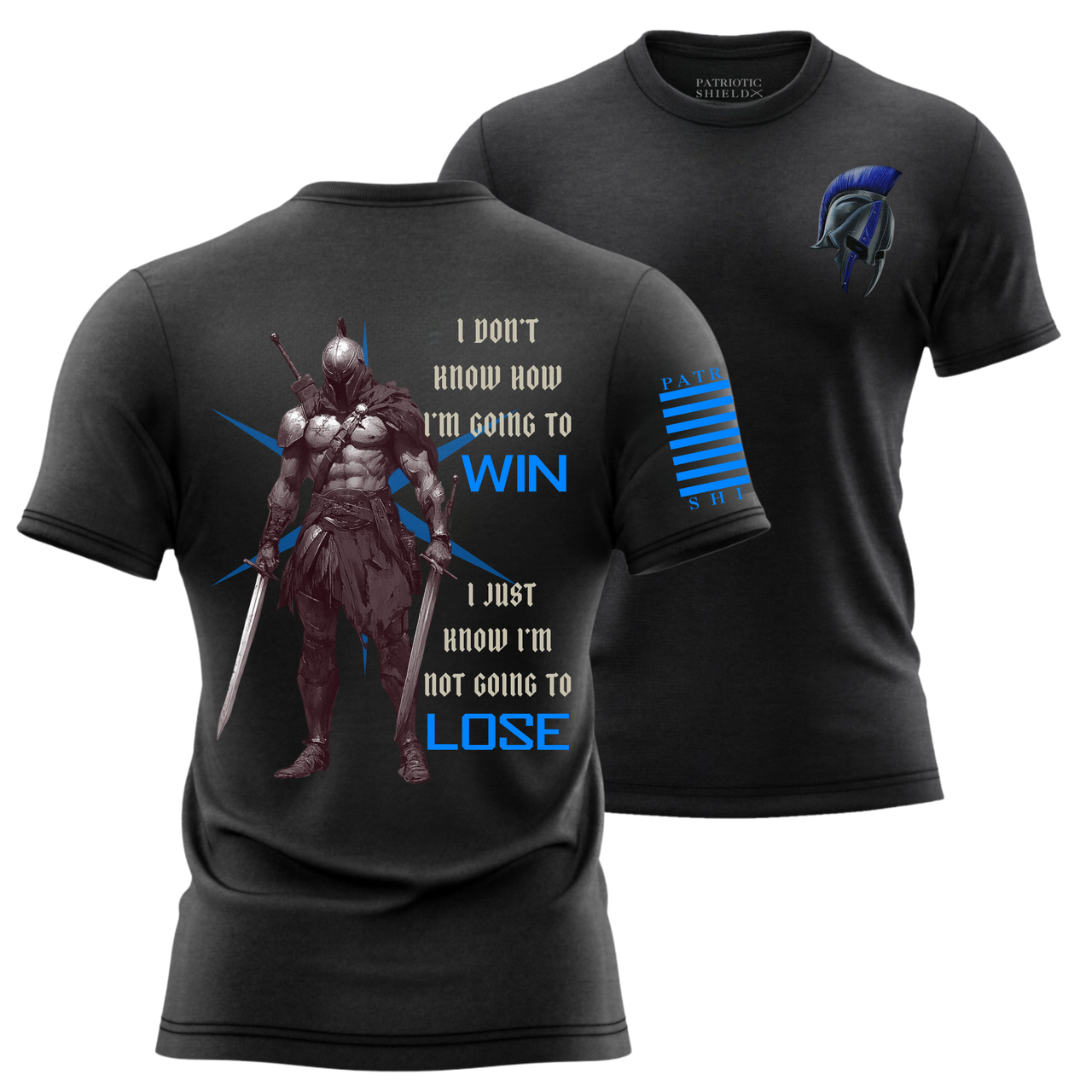 Relentless Grit warrior T-Shirt - Strength, Honor, and Endurance 