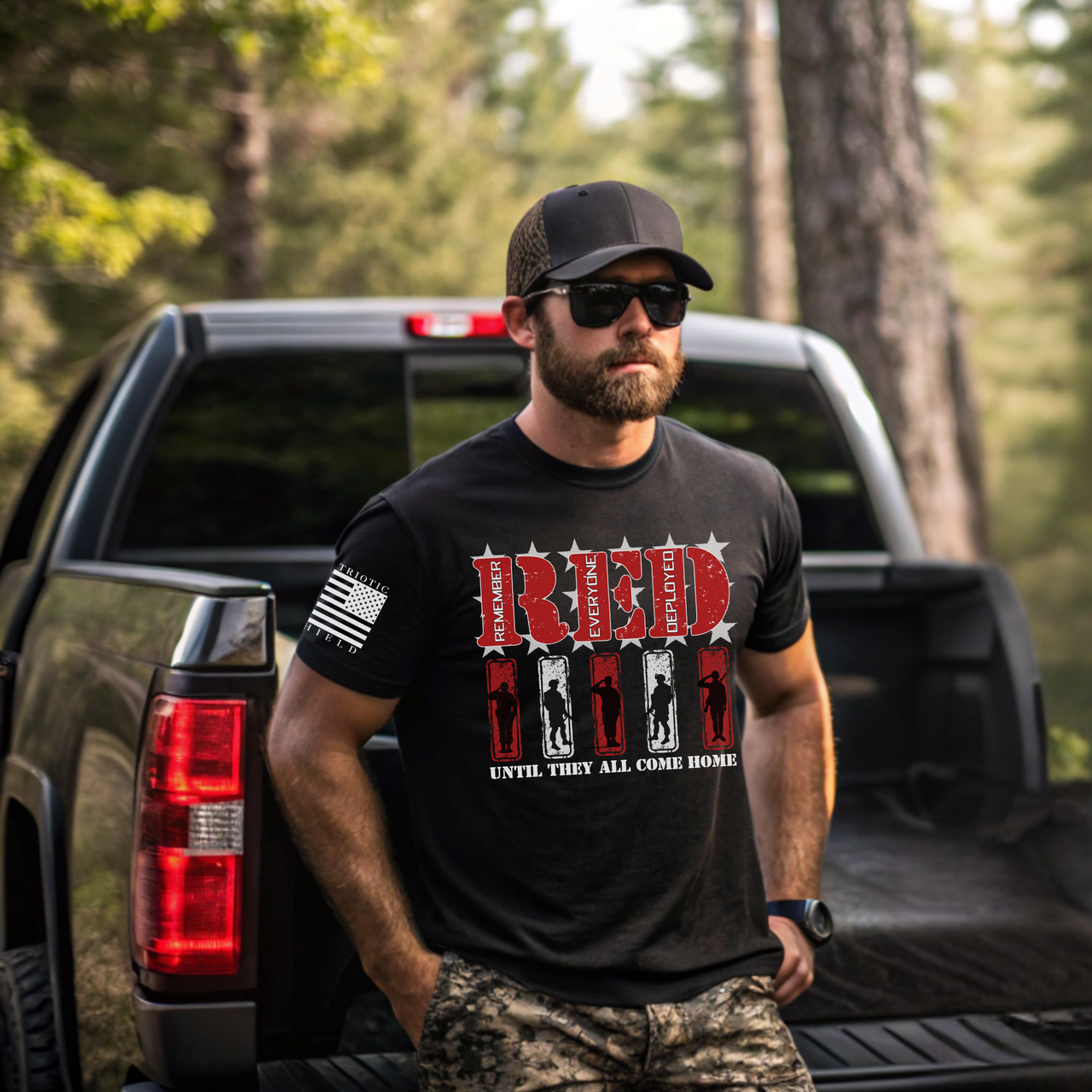 R.E.D. T-Shirt - Wear Every Friday to Support Deployed Troops