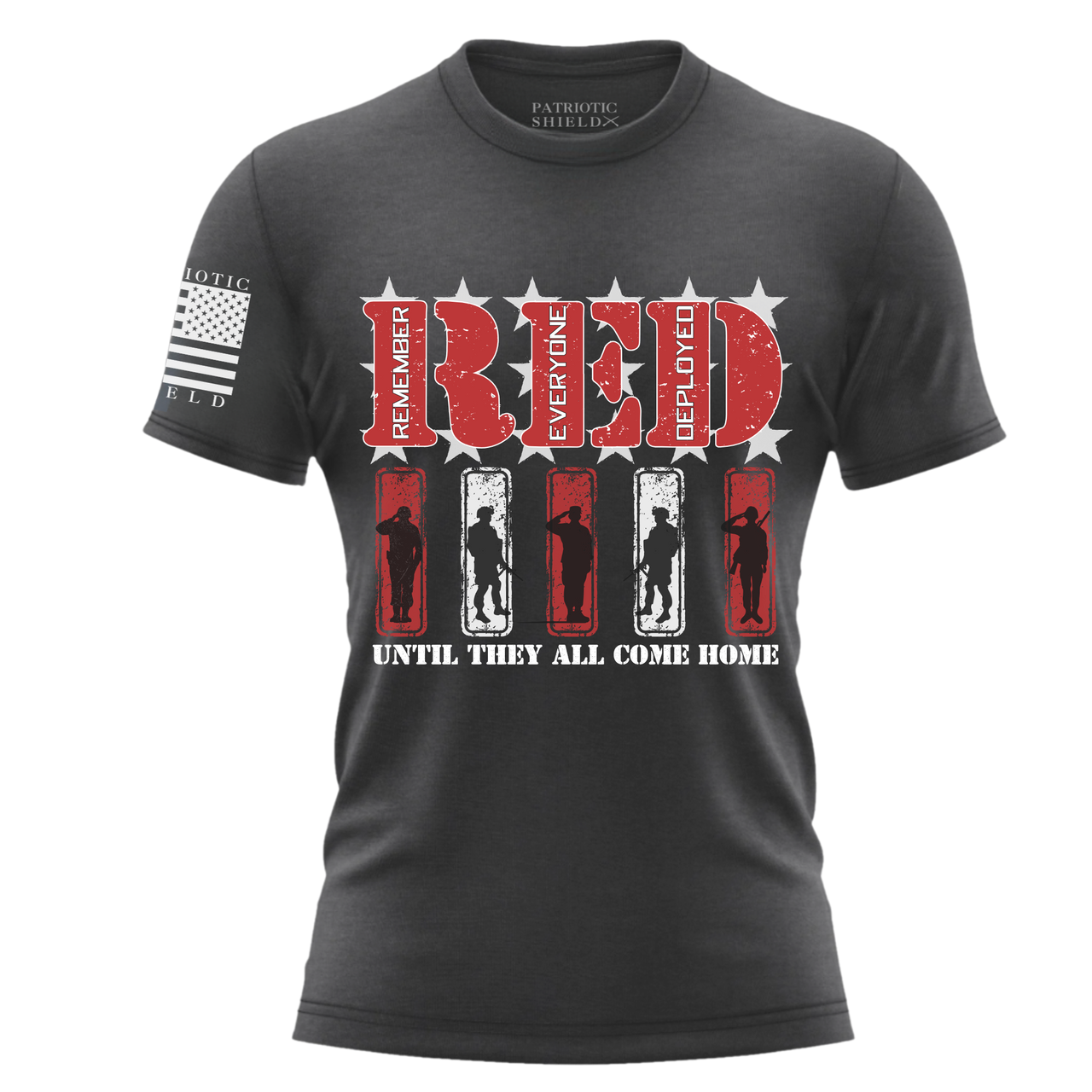 R.E.D. Warrior Tee - A Powerful patriotic Tribute to Our Military Heroes