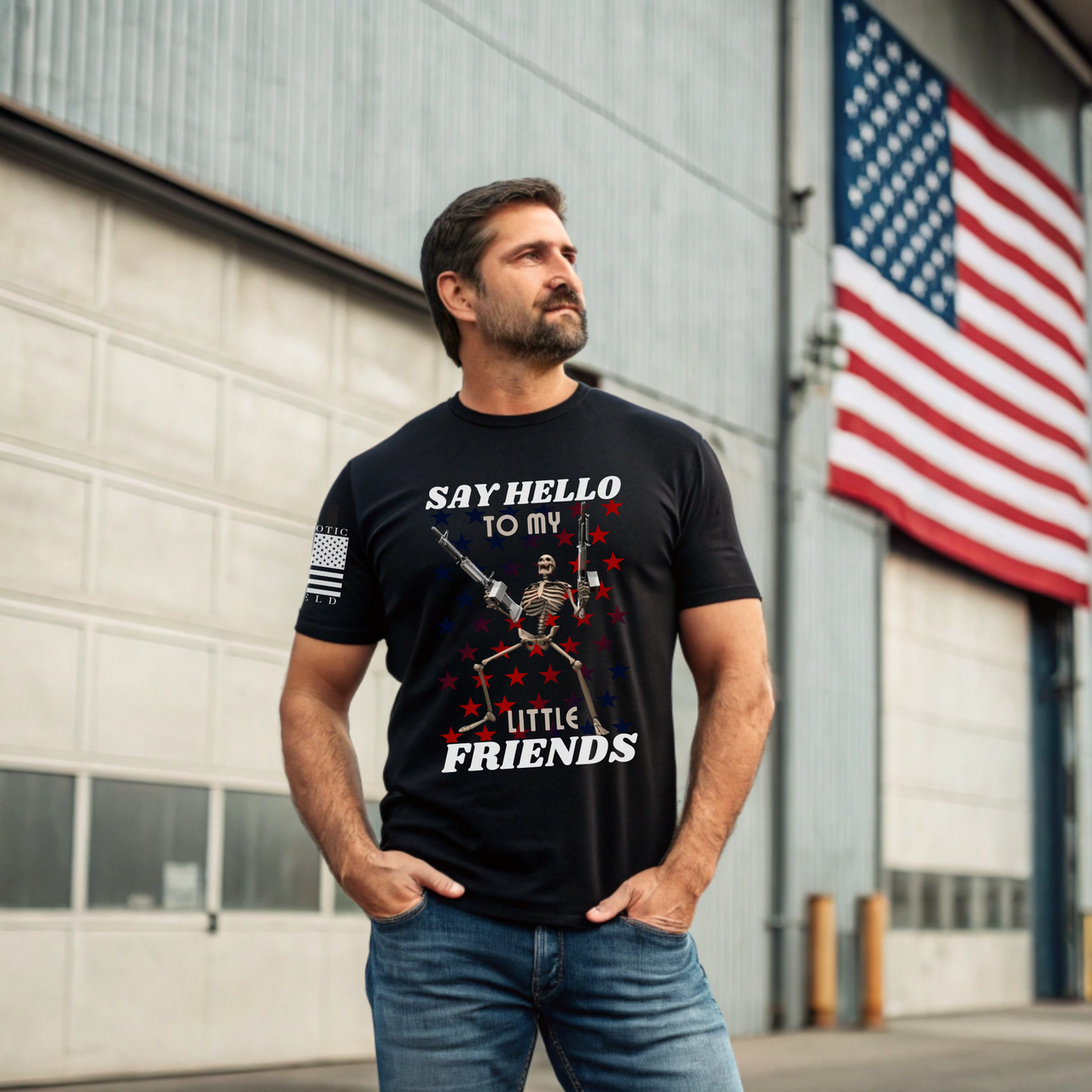 Patriotic 2A Shirt - Defend Your Right to Bear Arms