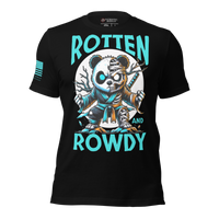 Patriotic Rotten & Rowdy Shirt for hell raising patriots. black