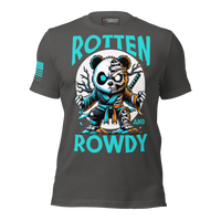 Rebellious Halloween Graphic Tee for Bold Americans. asphalt
