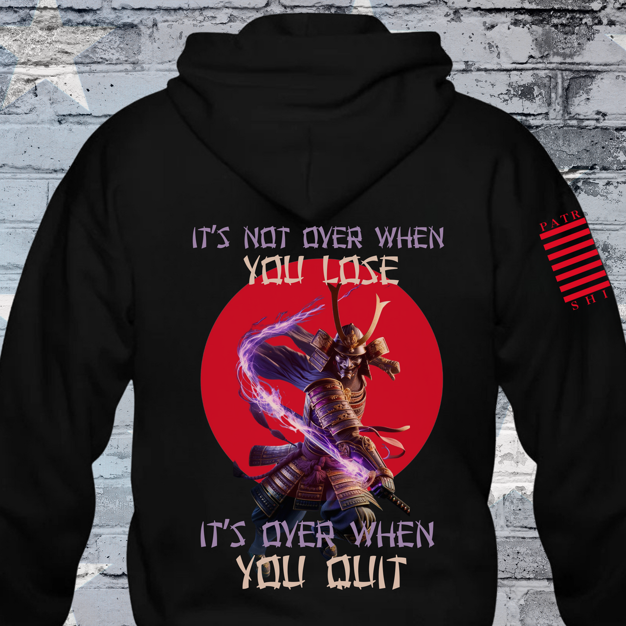 Samurai Spirit Hoodie – perfect for warriors who fight with strength and honor.