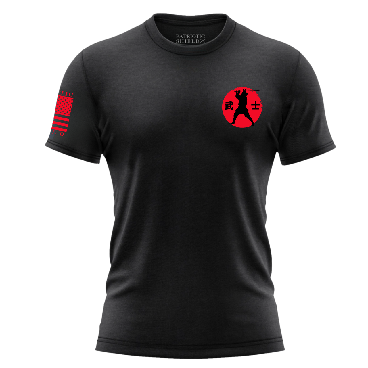 Unyielding Samurai warrior Tee - Strength and Courage and never quitting