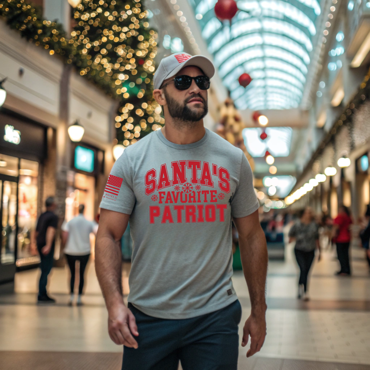 Veteran Family-Owned Patriotic Christmas Apparel