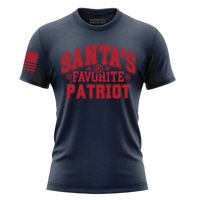 Thumbnail for Santa USA Shirt - Christmas Fun for True Patriots. navy