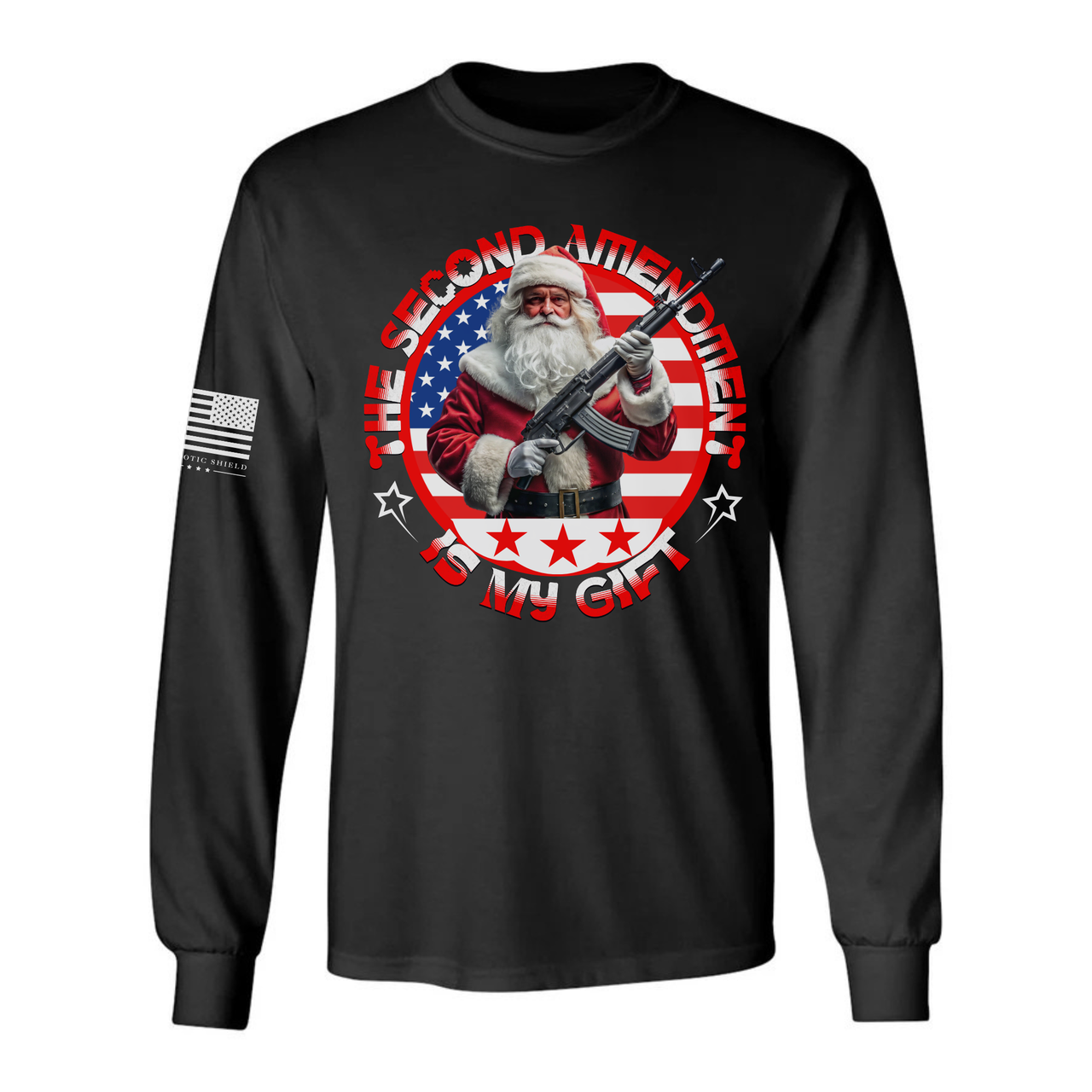 patriotic-santa-long-sleeve-2a-apparel-blck