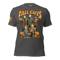 spooky graphic T-shirt for horror lovers. asphalt