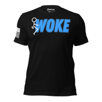 Veteran family-owned anti-woke clothing brand shirt. black
