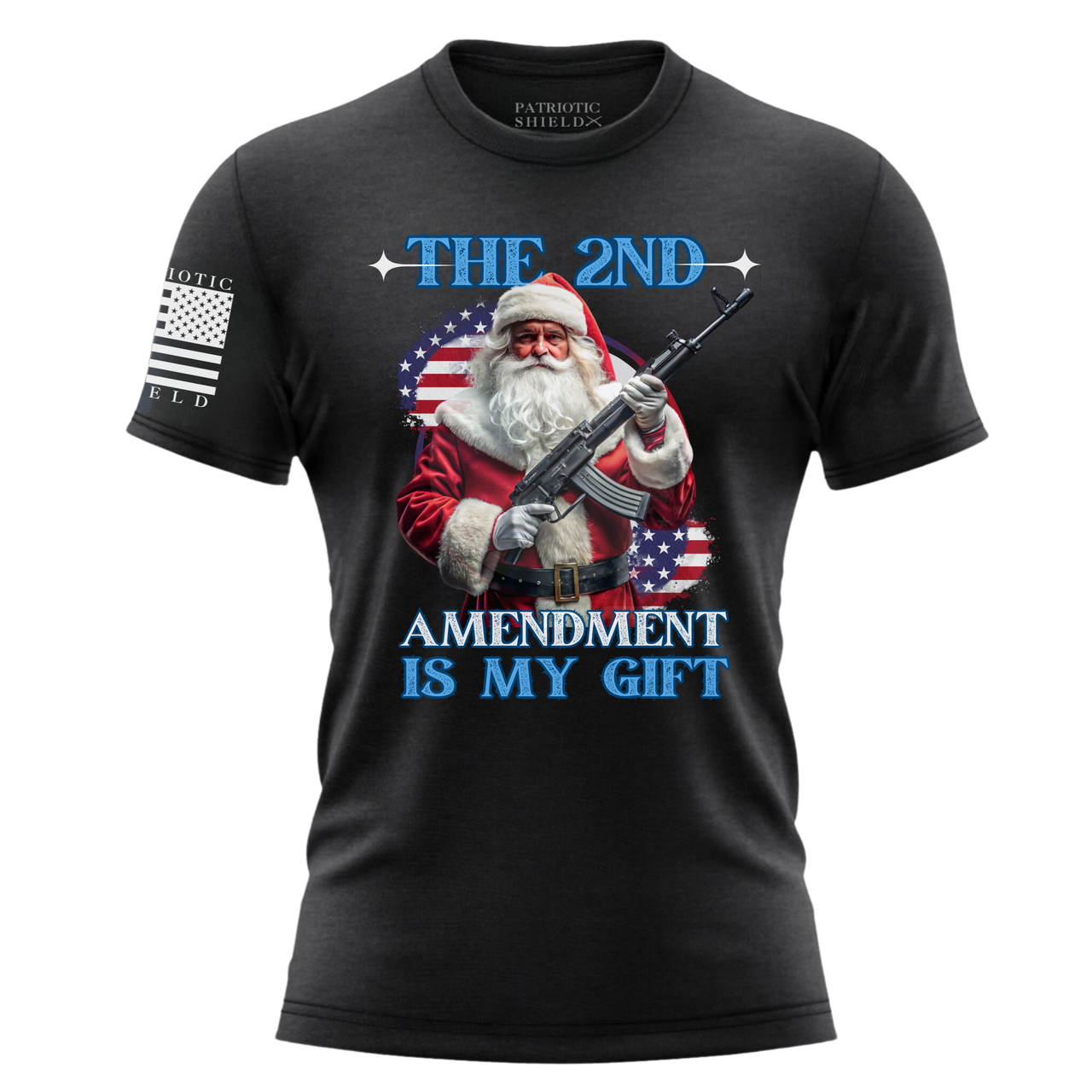 Guns & Christmas Shirt for patriots- Defend the 2nd with Holiday Cheer