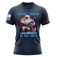 Thumbnail for ro-Gun Holiday Shirt - Celebrate the Season with 2A Spirit. navy