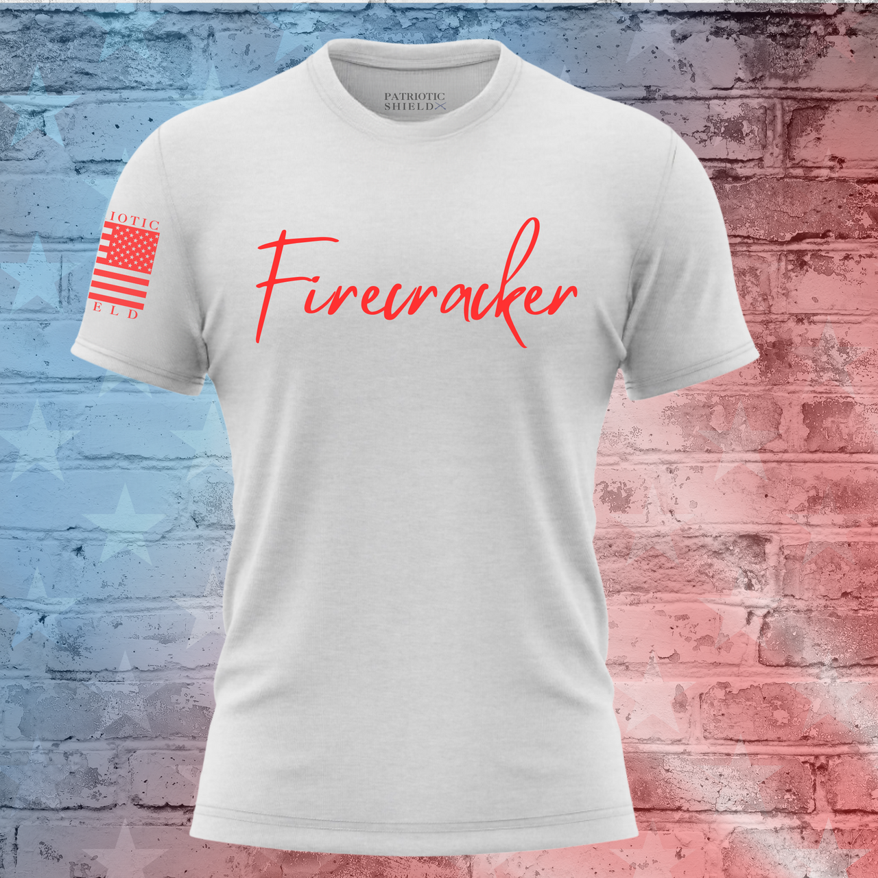 Celebrate the USA and freedom this Independence Day with the fiery Sexy Firecracker Women's T-Shirt.