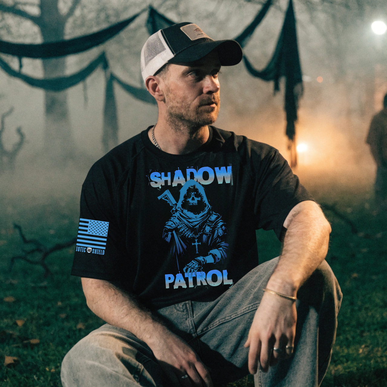 Shadow Patrol military inspired t-shirt for veterans and patriots
