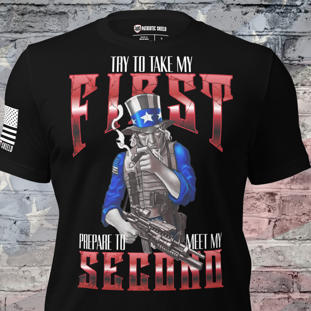 Shall Not Be Infringed t-shirt pro Second Amendment patriotic apparel