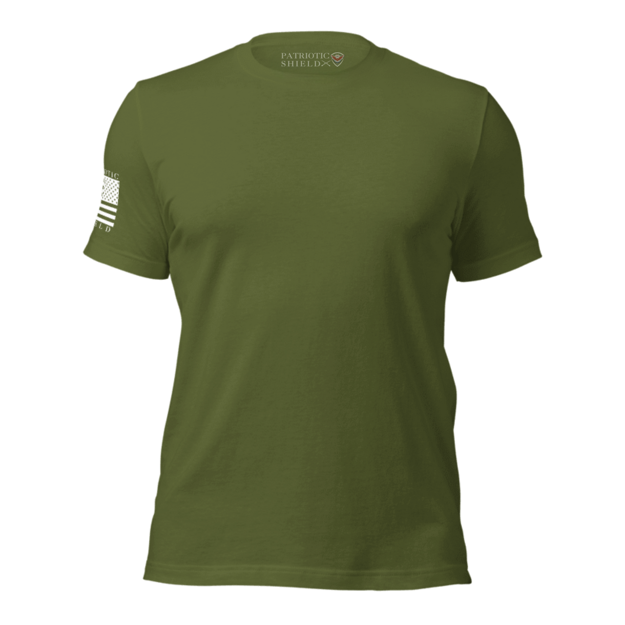 Classic Flag Military Green T-Shirt