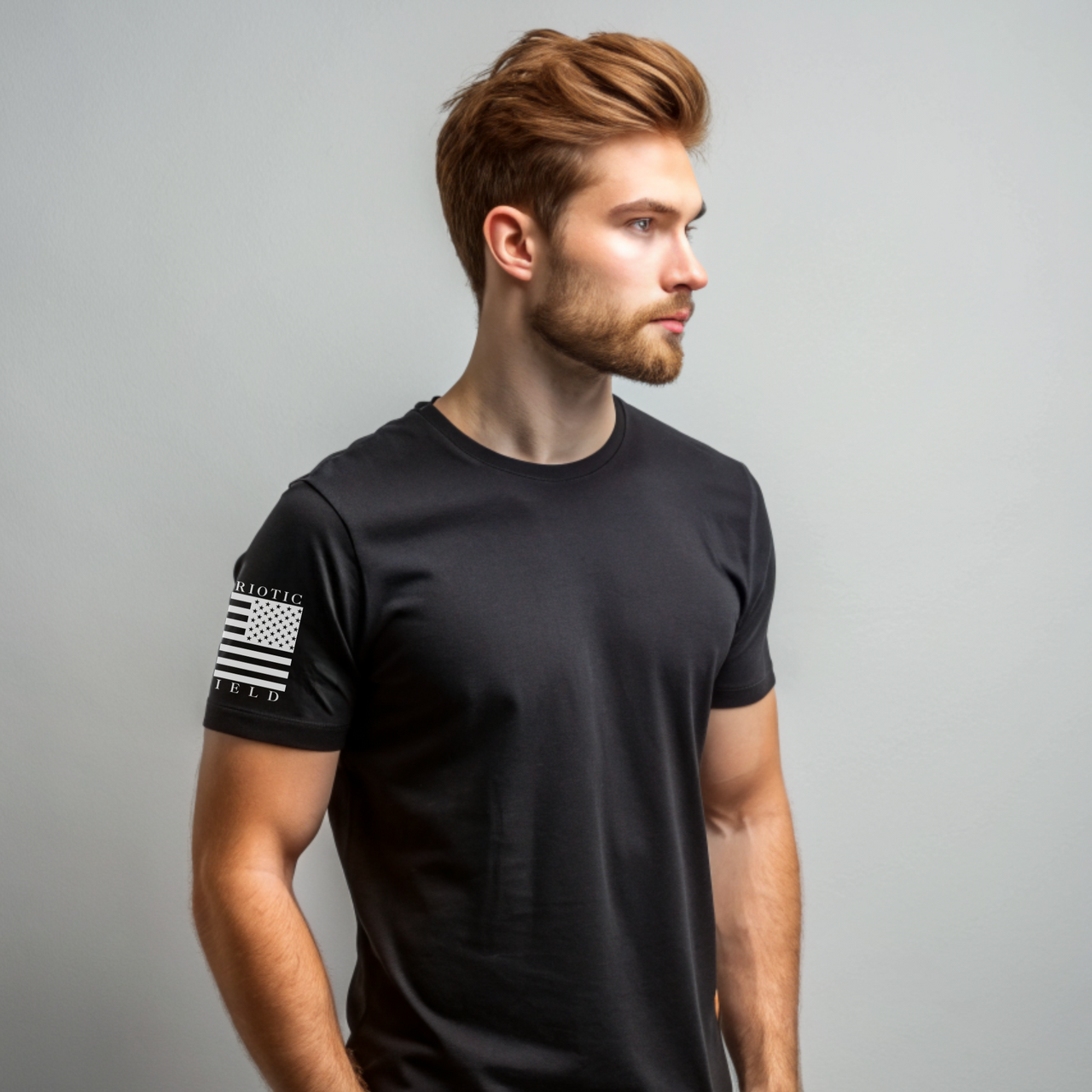 Classic Flag Black T-Shirt