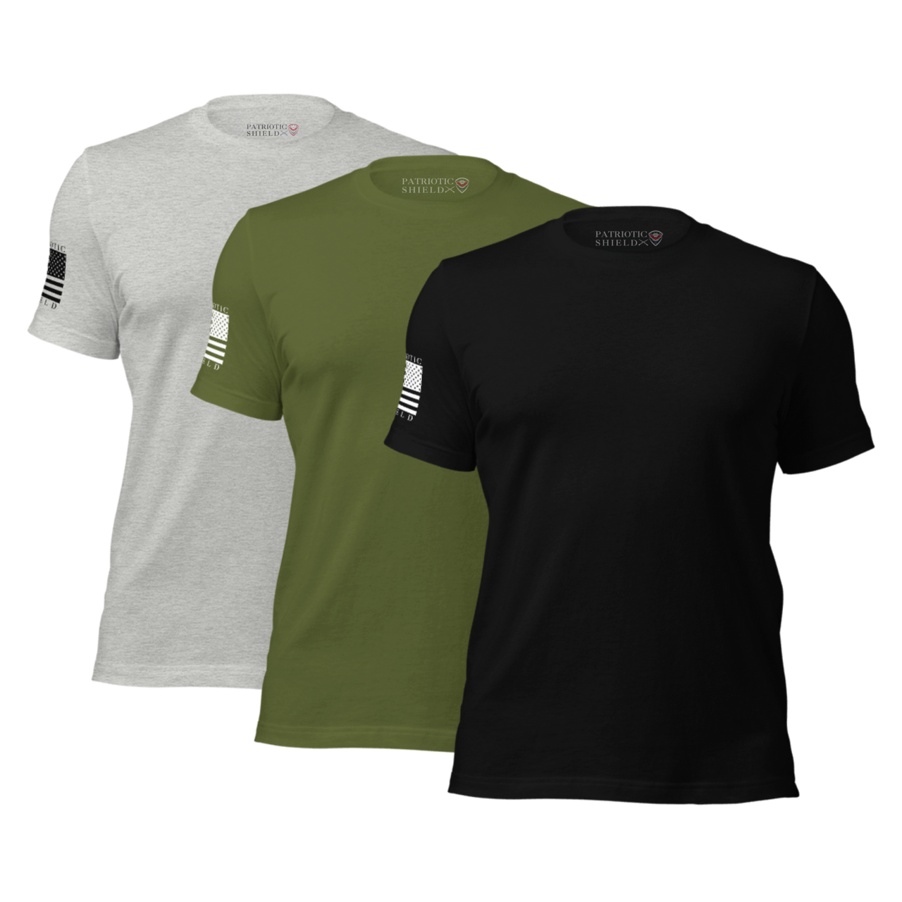 "Valor" Classic Flag T-Shirt (3 Pack)