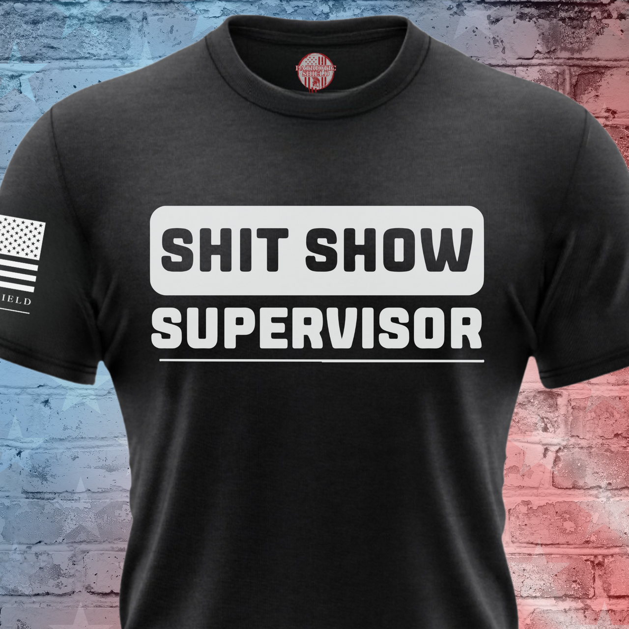 Funny shit show supervisor women’s t-shirt