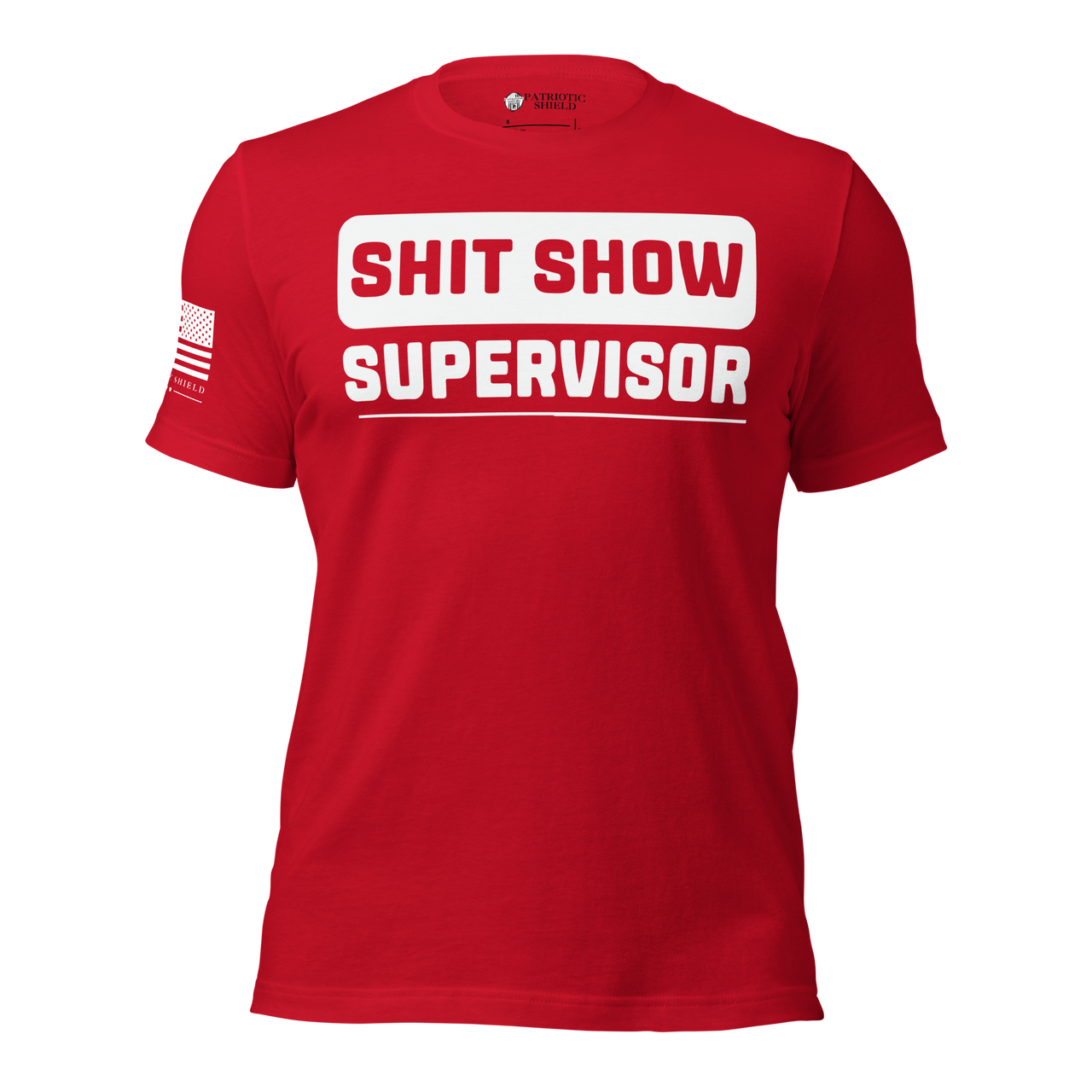 Hilarious women’s graphic tee for daily madness. red