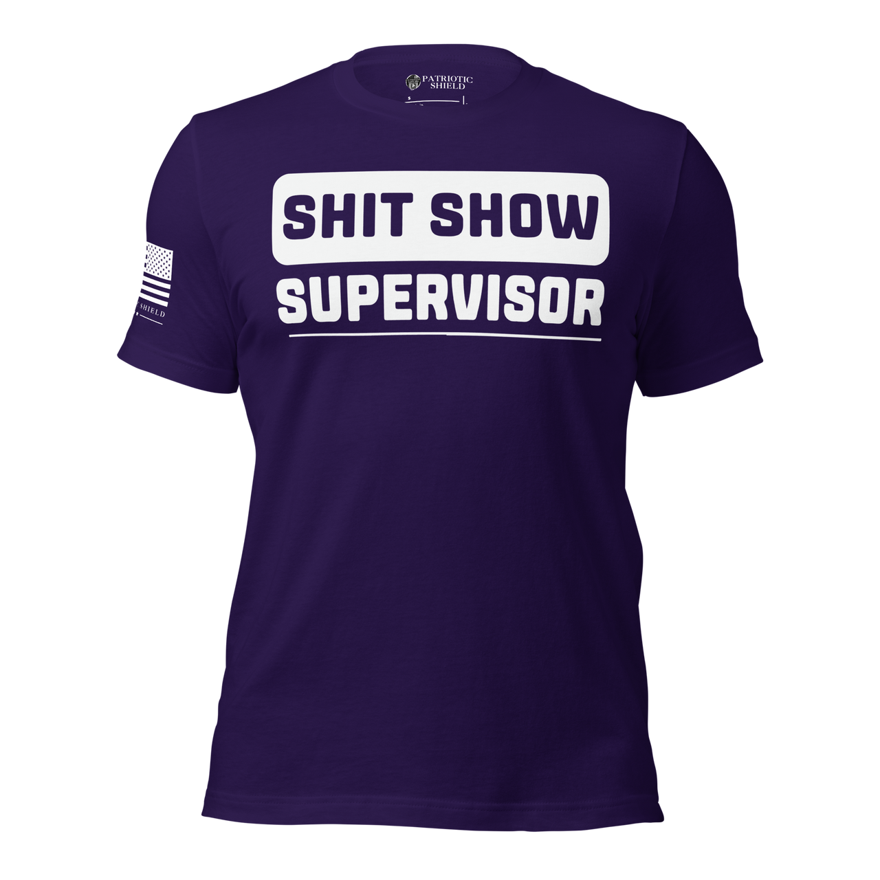 Queen of the chaos shirt with bold attitude. team purple