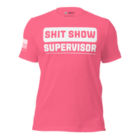 Thumbnail for Soft and sassy shirt for strong women with humor. charity pink