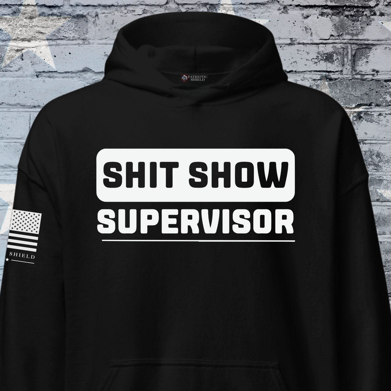 Shitshow Supervisor Hoodie Funny Women’s Graphic Hoodie
