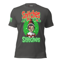 Hilarious Christmas shirt naughty elf gift idea. asphalt