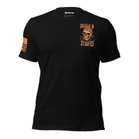 Silent Guardian warrior t-shirt with powerful protector patriotic design