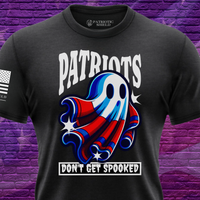 spooky patriotic Halloween t-shirt funny American flag