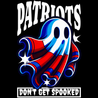 Halloween shirt with red white and blue ghost for freedom loving patriots