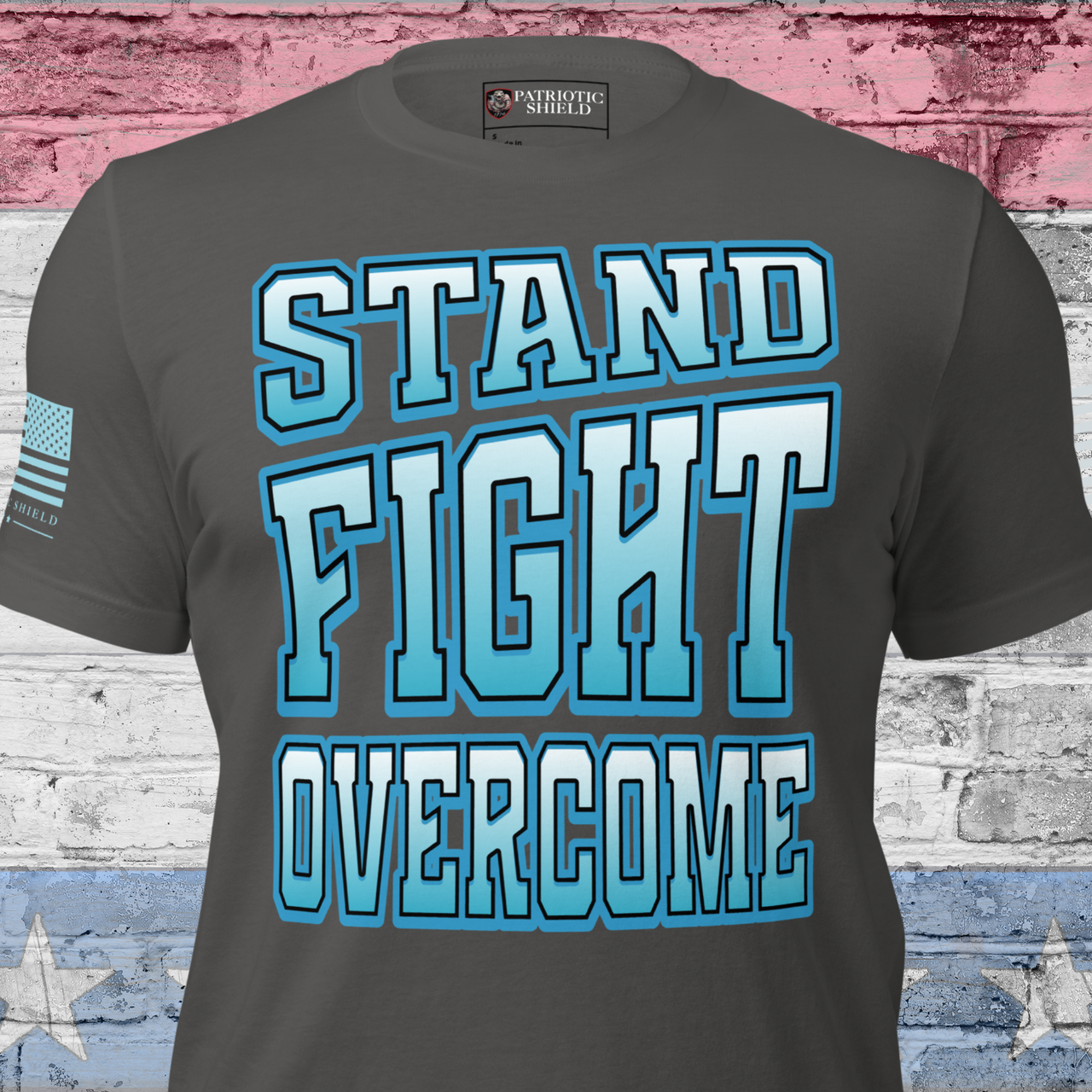 Stand and Fight T-Shirt Patriotic Warrior Apparel