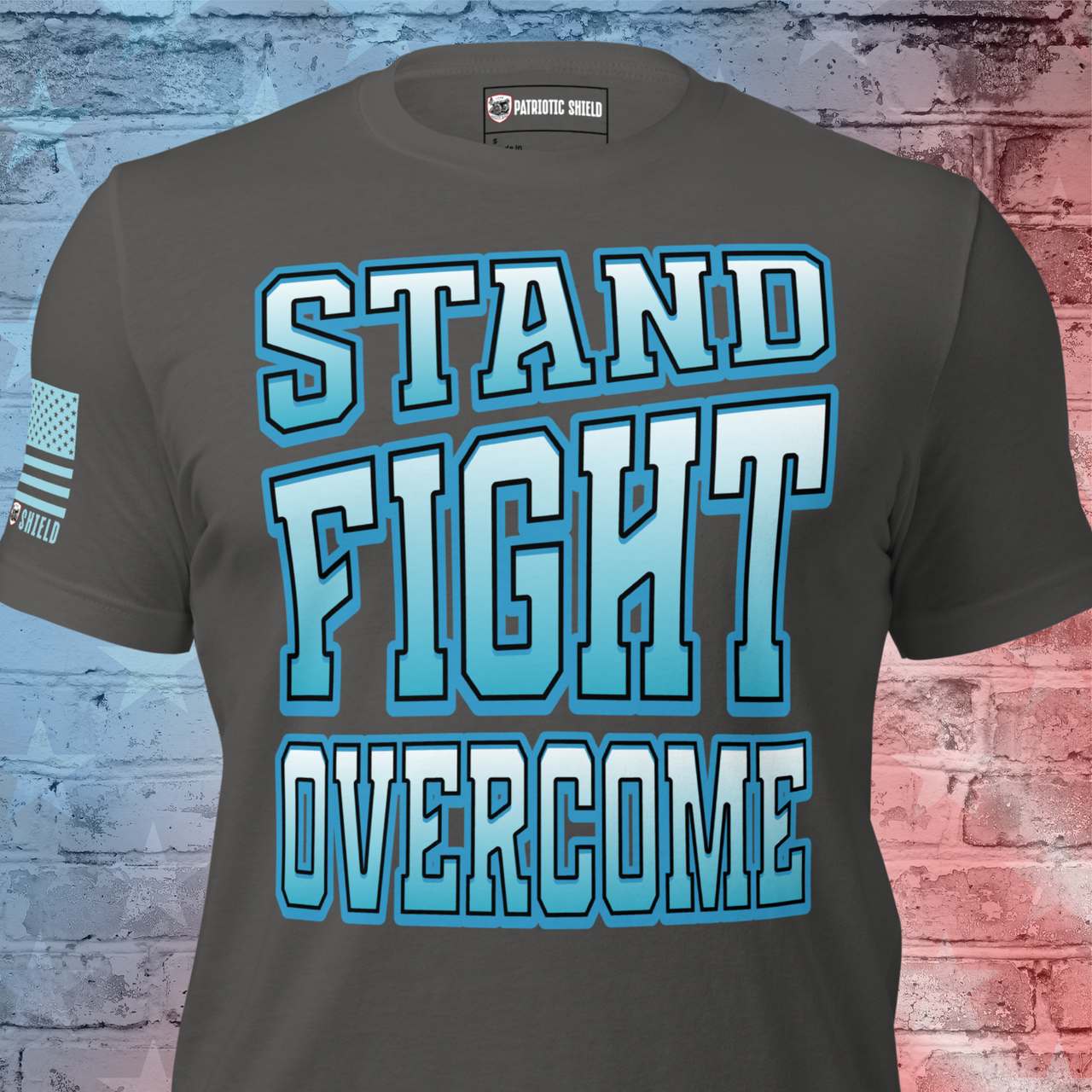 Stand and Fight T-Shirt Patriotic Warrior Apparel