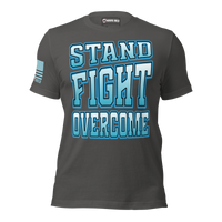 Tough Defiant American Flag Shirt for Everyday Warriors. asphalt