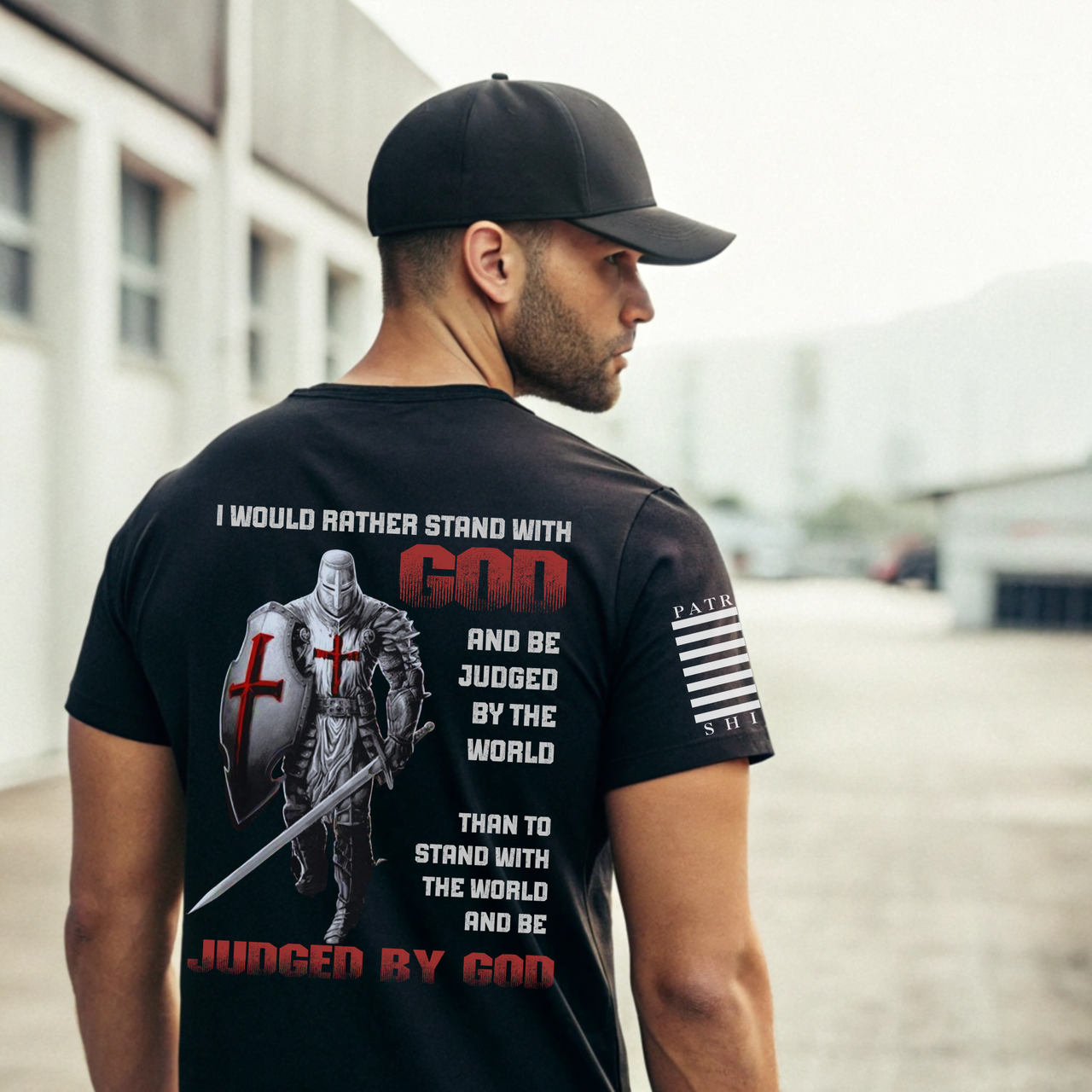 Christian Warrior T-Shirt - Wear Your Faith Proudly