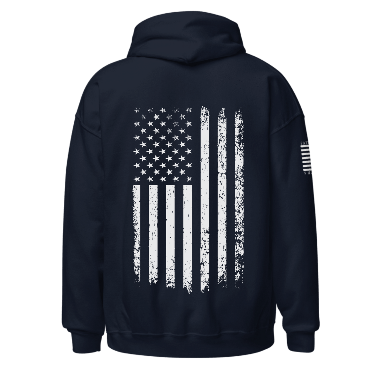 Classic American Hoodie - Designed for True Patriots. navy