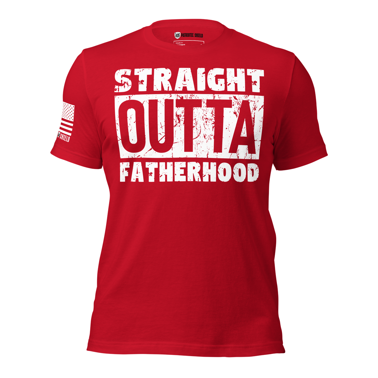 Best Father’s Day gift shirt for dads who love freedom. red