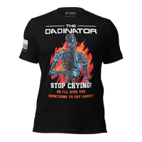 Thumbnail for Funny Father’s Day shirt “stop crying” slogan