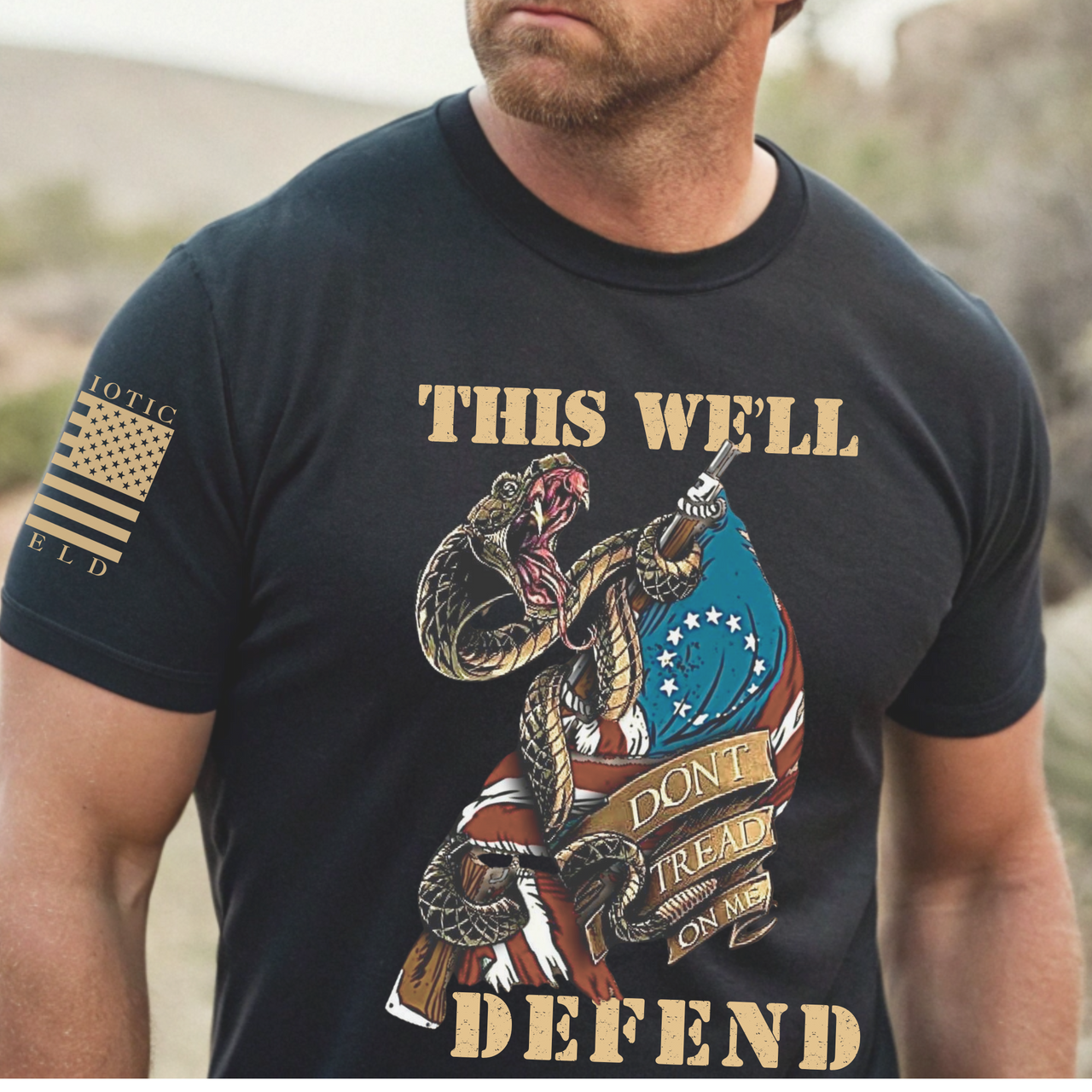 Patriotic Statement T-Shirt – Perfect for freedom loving patriots