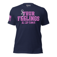 Screw your feelings freedom shirt for unapologetic Americans. navy