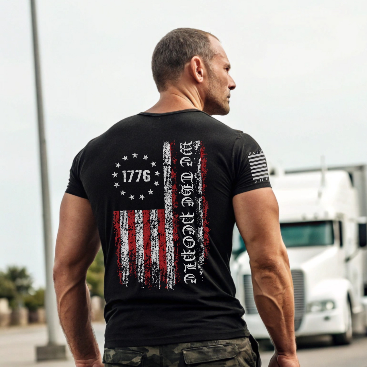 Patriotic T-Shirt for Defenders of Liberty