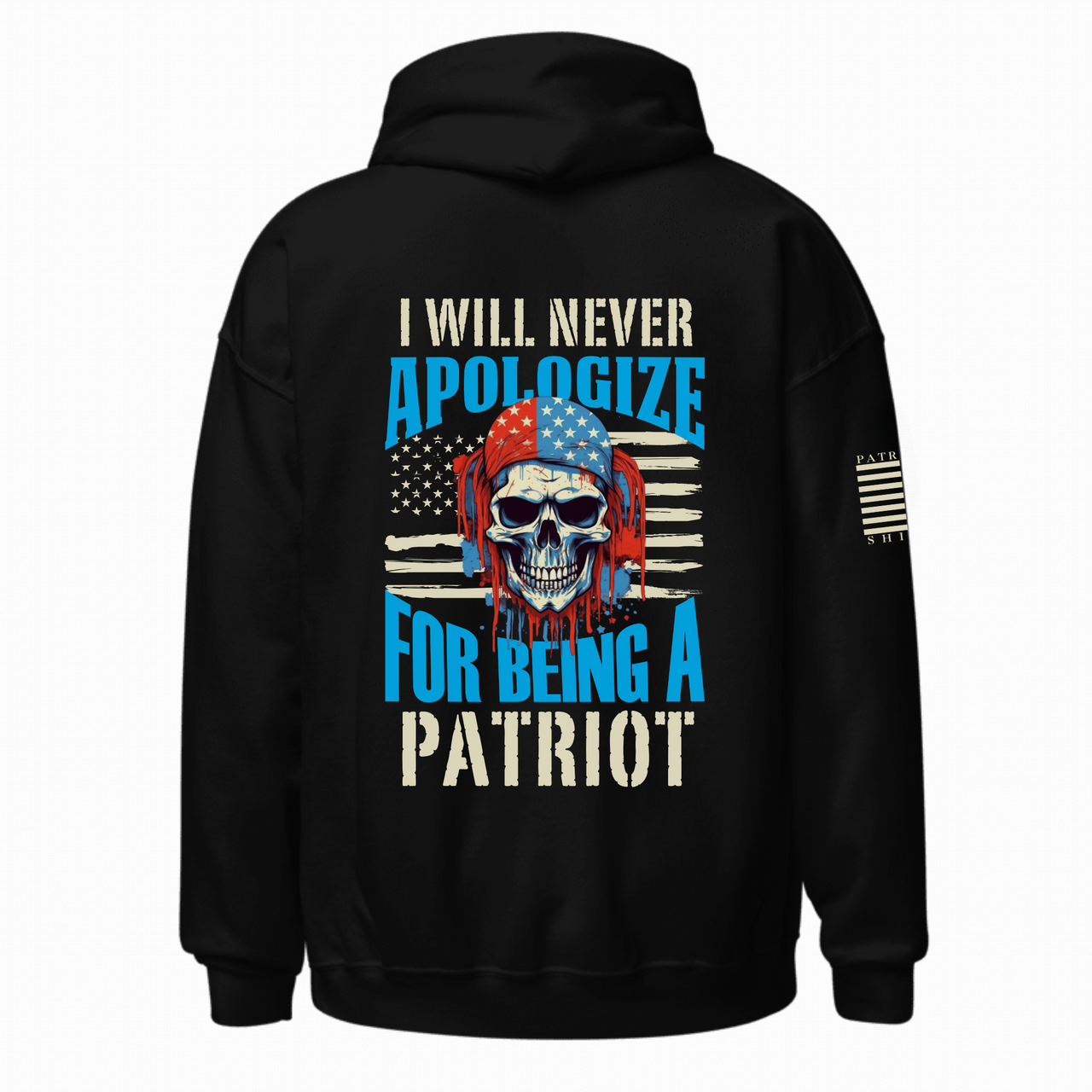 Patriotic USA flag hoodie – Perfect for patriots who love this great country unapologetically