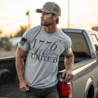 Revolutionary war rattlesnake t-shirt for American patriots.