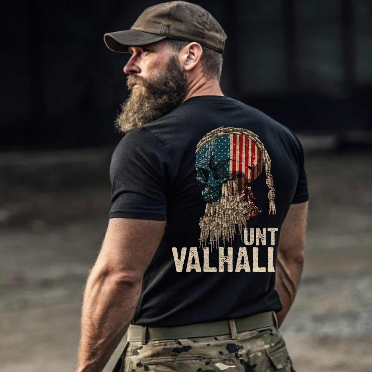 Warrior spirit patriotic t-shirt 