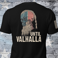 Fearless Until Valhalla premium patriotic tee