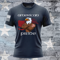 Thumbnail for Eagle printed American pride t shirt