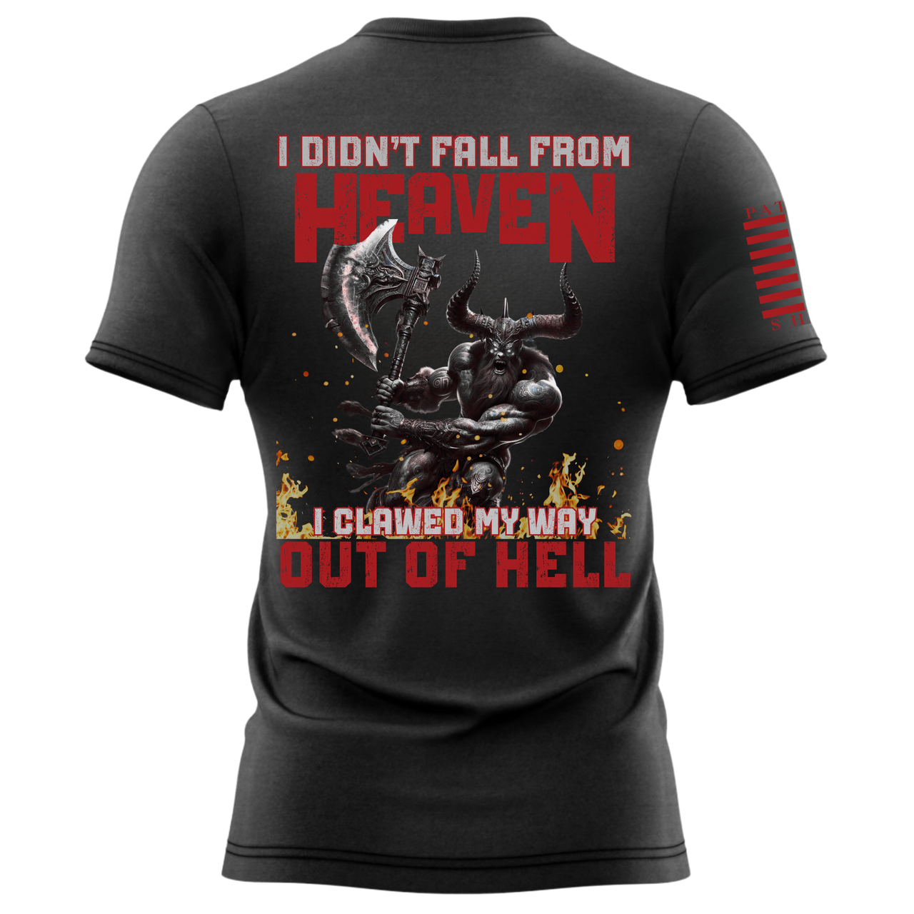 Comfortable Clawed My Way Out T-Shirt for resilient warriors.