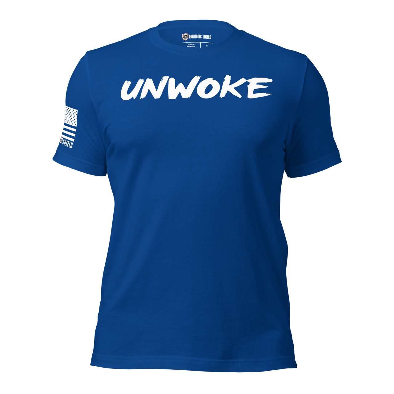 Anti-woke apparel for american patriots. true royal