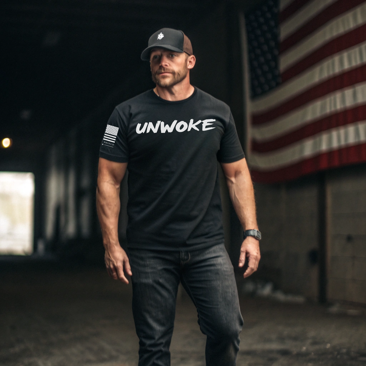 Anti-woke patriotic shirt for freedom lovers
