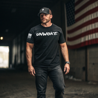 Anti-woke patriotic shirt for freedom lovers