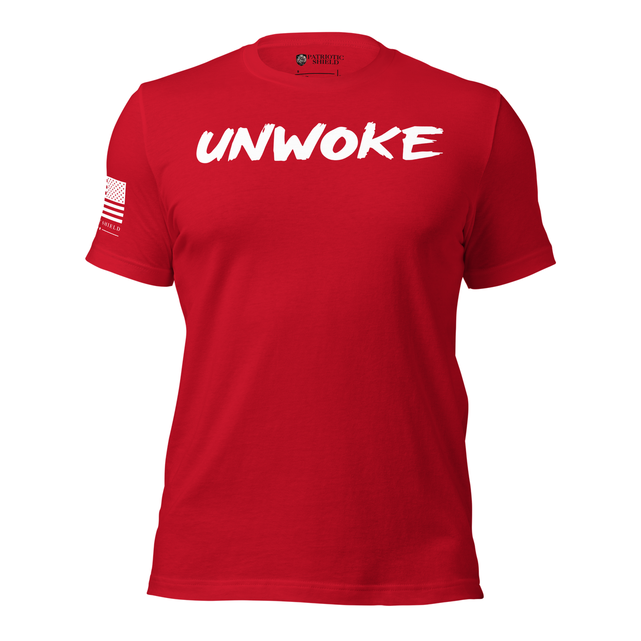 Comfortable and defiant anti-cancel culture shirt. red